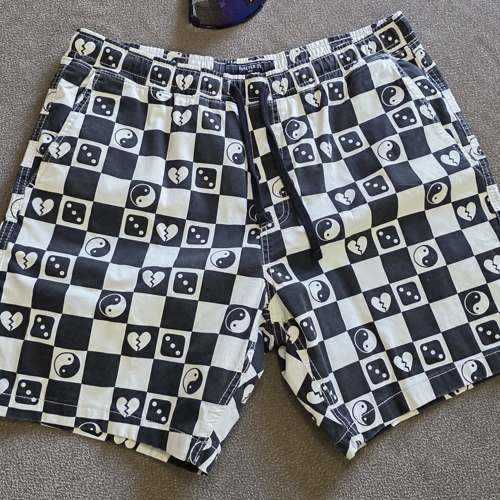 Checkerboard Shorts